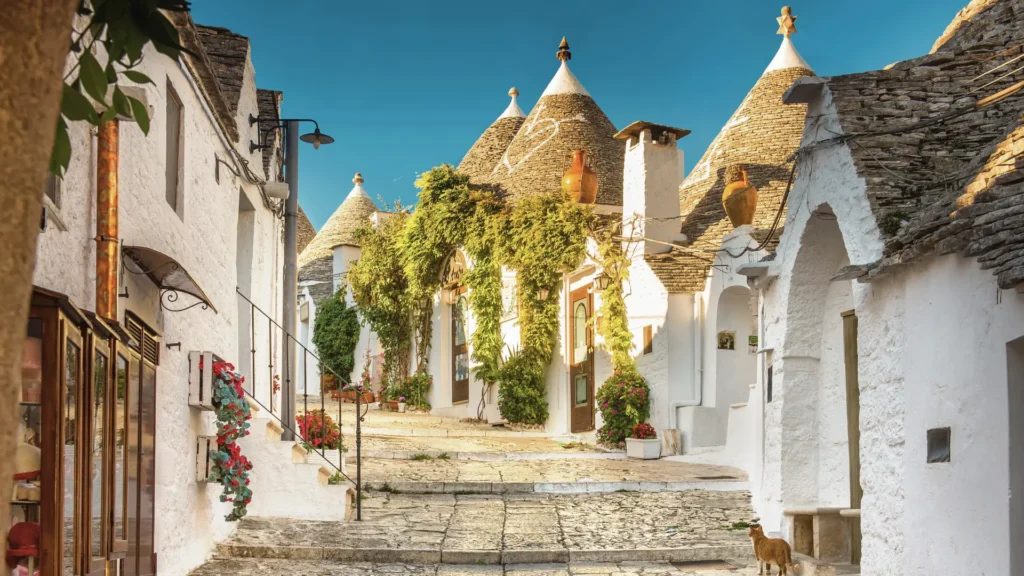 Exploring the trulli houses of Alberobello in Apulia, a peaceful and enchanting pre-babymoon holiday