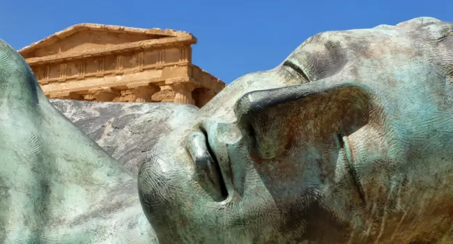 The Valley of the Temples in Sicily, a great spot for a spontaneous holiday.