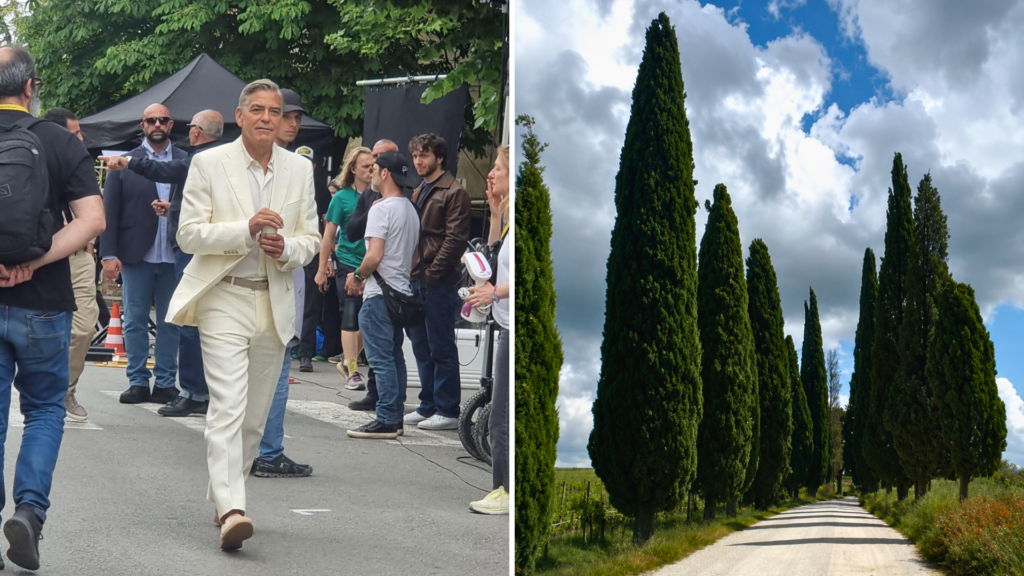 Tuscany Family Vacation – Val d'Orcia Luxury Travel & George Clooney Filming Jay Kelly
