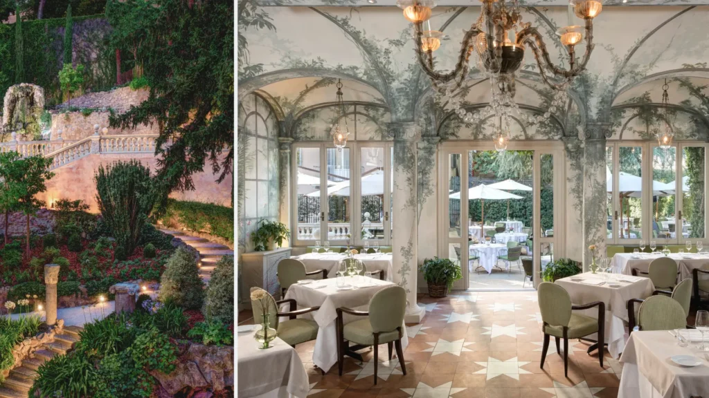 Best hotels in Italy for a honeymoon, Le Jardin garden restaurant at Hotel de Russie, Rome