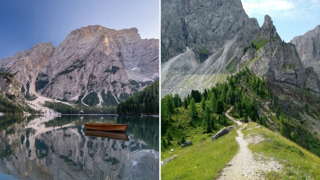 Lake Braise Dolomites luxury honeymoon in the dolomites by Design Your Italy.