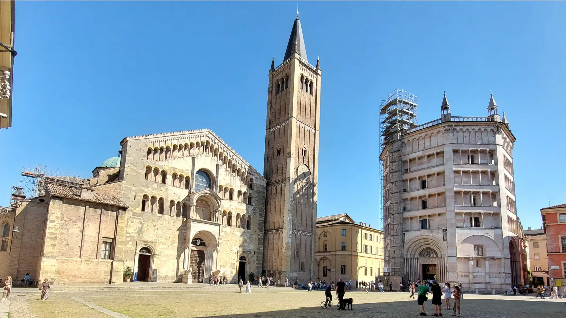 Parma worth visiting for its Romanesque Cathedral and Baptistery, a luxury Italy Food Valley holiday destination for couples and families.