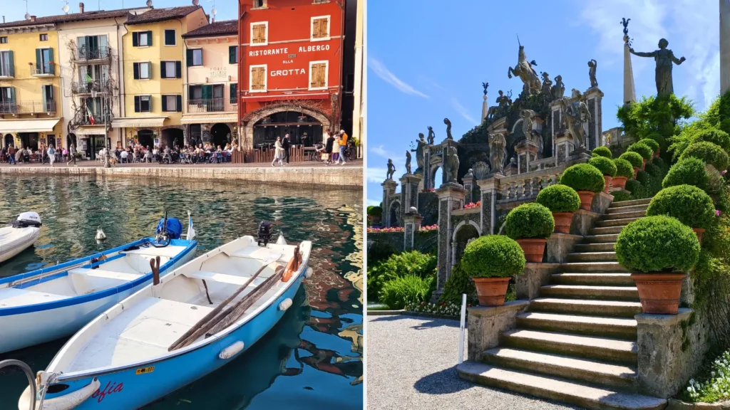 Spring and Autumn travel To Italian Lakes Maggiore an Garda for a luxury holiday