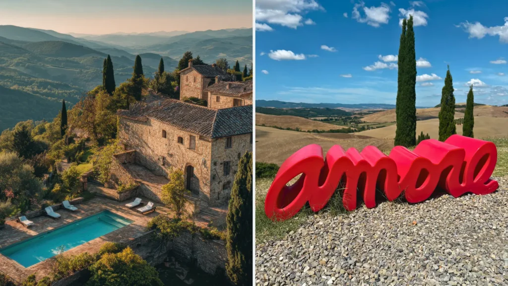 How to plan a family trip to Italy for family connection, featuring a luxury Tuscan villa with a private pool ideal for a relaxing slow travel luxury family vacation.